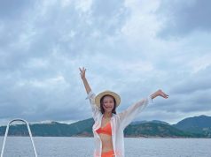 曾淑雅 Jumbo Tsang著性感泳衣出海(多圖) 網友:真係令人目不暇給!!!