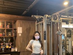 貝依霖着短裙去做GYM(多圖) 網友:果然係性感女神!!!