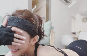 Dada陳靜做運動做到起晒手根(多圖) 網友:哇,咁跨張!!!