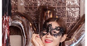 陳自瑤性感現身生日會(多圖) 網友:好有女人味!!!