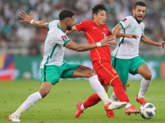 武磊射失單刀 中國作客以2比3不敵沙特阿拉伯(有片睇)