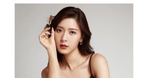 人妻余香凝穿黑色長裙現事業線(多圖) 網友:有D料到!!!