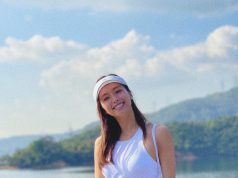 jumbo tsang曾淑雅性感SPORT BRA行山(多圖) 網友:長腿女神呀!!!