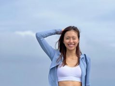 jumbo tsang曾淑雅身穿性感sport bra遊獅子山(多圖)