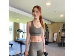 梁凱晴穿瑜珈服盡顯女性美(多圖)