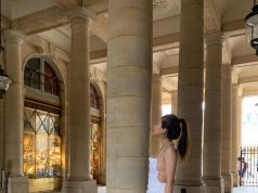 陳瑩性感遊巴黎大街(多圖)