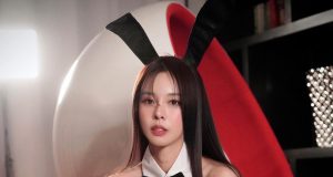 大馬女神李元玲兔女郎造型超性感(多圖)