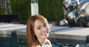 台灣性感女神林莎超美水著相(多圖) 網友:簡直世界級