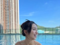 jumbo tsang曾淑雅穿性感泳衣大曬完美身材(多圖)