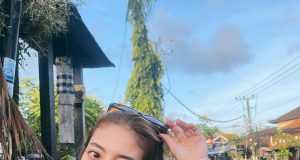 台灣混血女神瑞瑪席丹穿性感低胸衫大曬火辣身材(多圖)