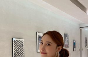 文青女神小背心許靖韻穿性感BRA TOP大顯性感一面(多圖)