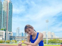 運動女神謝文欣穿性感運動裝大曬超長美腿(多圖) 網友:佢依家係賽跑冠軍!!!