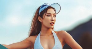 長腿妹Belle凱莎(孖四)穿性感網球裙大曬完美body(多圖)