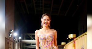 Tiffany Lau劉穎鏇穿性感短裙大show完美長腿(多圖) 網友:不得了!!!