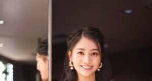 女神郭柏妍情人節打扮得像公主(多圖)