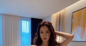 靚靚韓妹穿性感內衣大曬BIG爆身材(多圖)