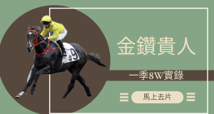 【賽馬重溫】金鑽貴人一季8W實錄|仲做埋短途三冠王!下季仲唔做馬王?