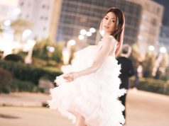 Shiga Lin 連詩雅穿超短裙大曬超長美腿(多圖)